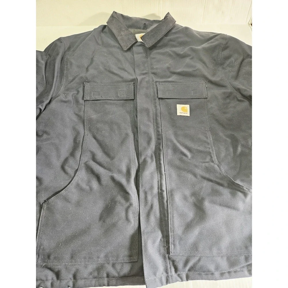 Carhartt Heavy Duty Jacket Men's Size 2XL Bomber Style Regular Fit Vintage
